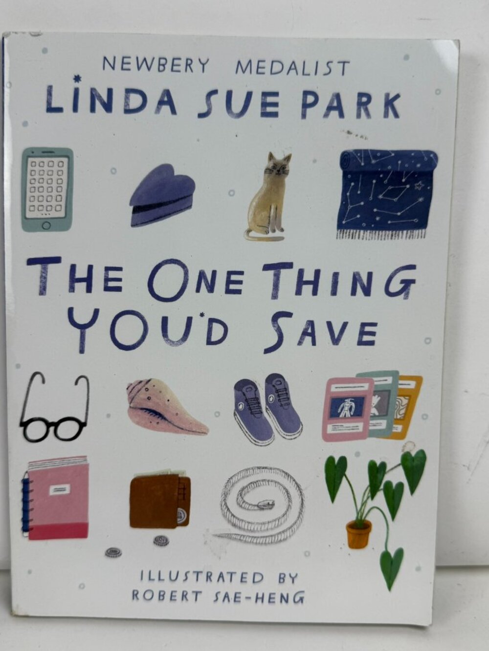 The One Thing You'd Save Linda Sue Park Paperback Novel ISBN 9780358697275